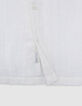Chemise REGULAR blanc cassé armurée Homme-6