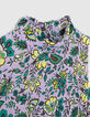 Girls’ lilac XL print mini me dress-3