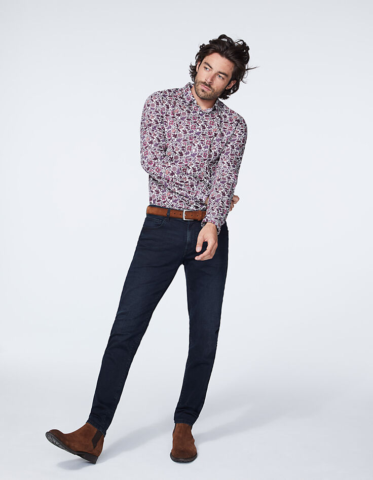 Vaquero SKINNY marino Manhattan Hombre-6