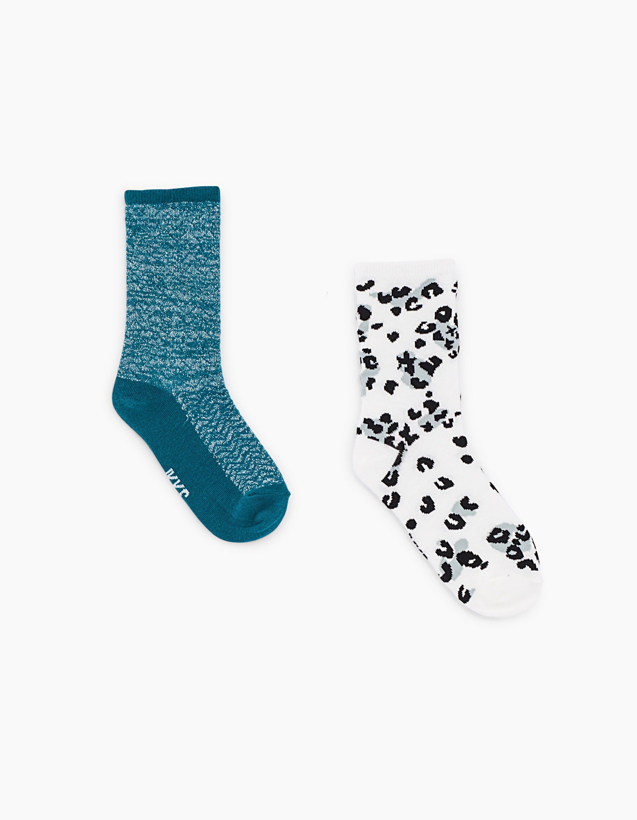Off white hot sale leopard socks