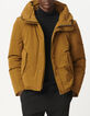 Okerkleurige WATERPROOF donsjas voor heren-1