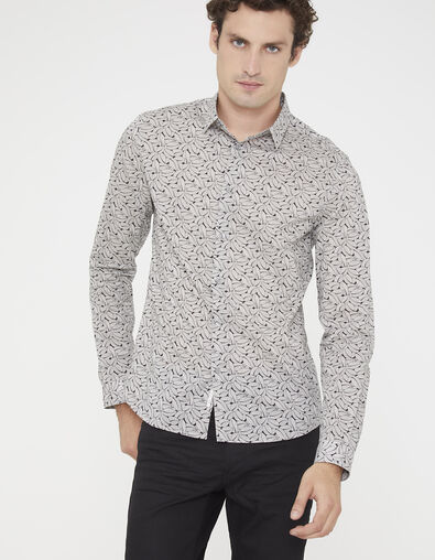 Camisa negra hombre - IKKS