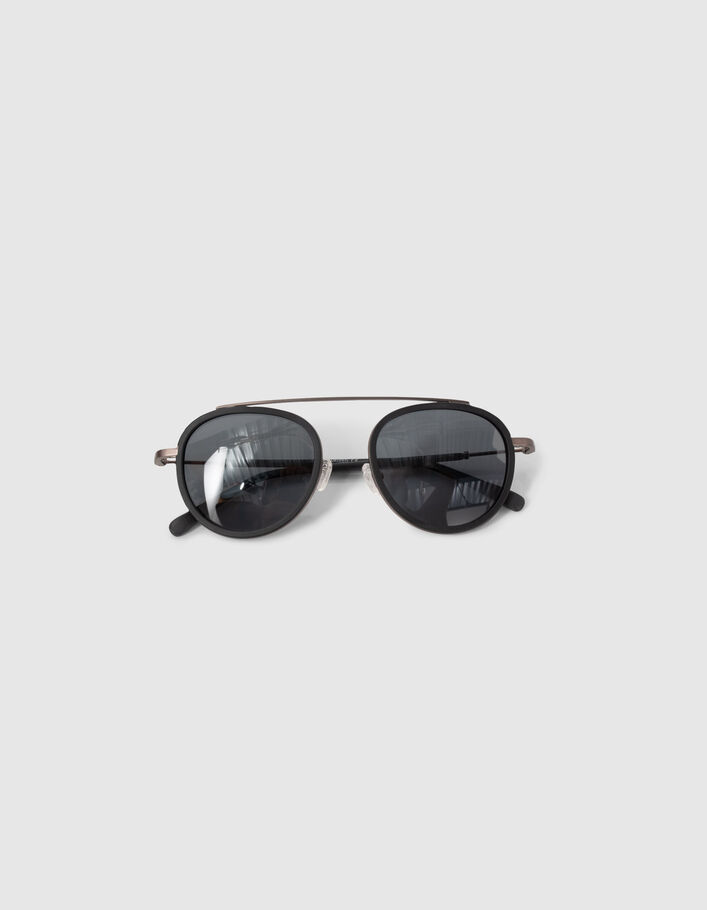Zonnebril zwart pantos-stijl Heren-6