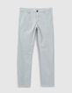Men’s azure CROPPED chinos-1