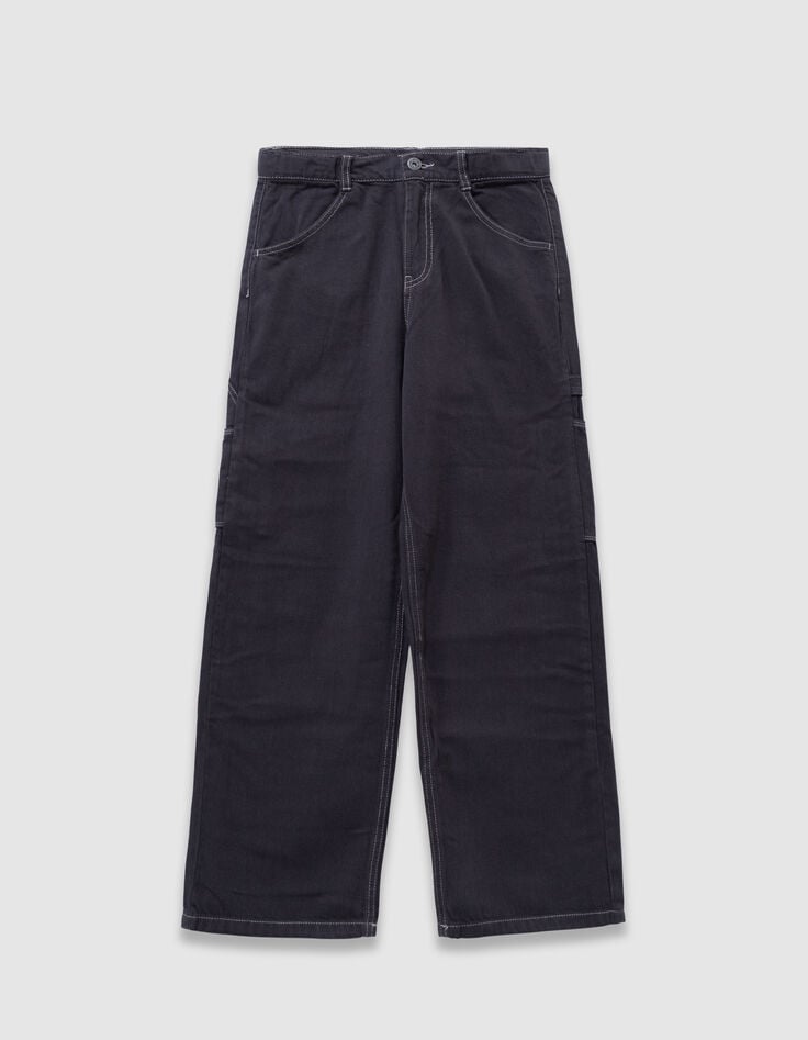 Grijze battlejeans timmermanstijl jongens-4 Grijze battlejeans timmermanstijl jongens-4