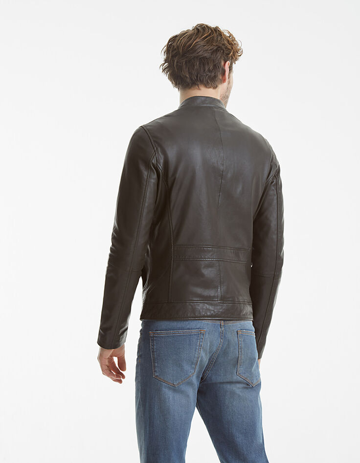 Men's khaki jacket-5