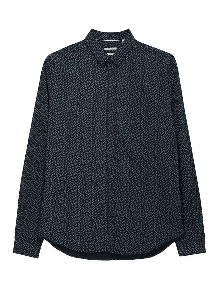 Camisa azul marino hombre-7