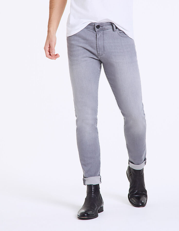 Jean skinny gris foncé Sonoma Homme-3