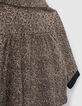 Kaki blouse luipaard-bloemenprint babymeisjes-6
