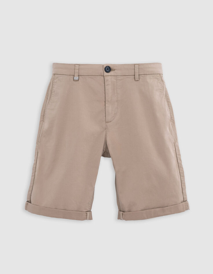 Men’s sand TAPERED CHINO Bermudas-5