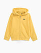 Geel sweatvest Essentiel bio jongens-1