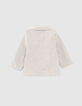 Baby boys’ beige striped suit jacket-2