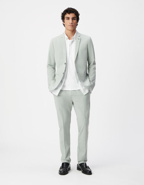 Traje de chaqueta verde almendra Hombre - IKKS
