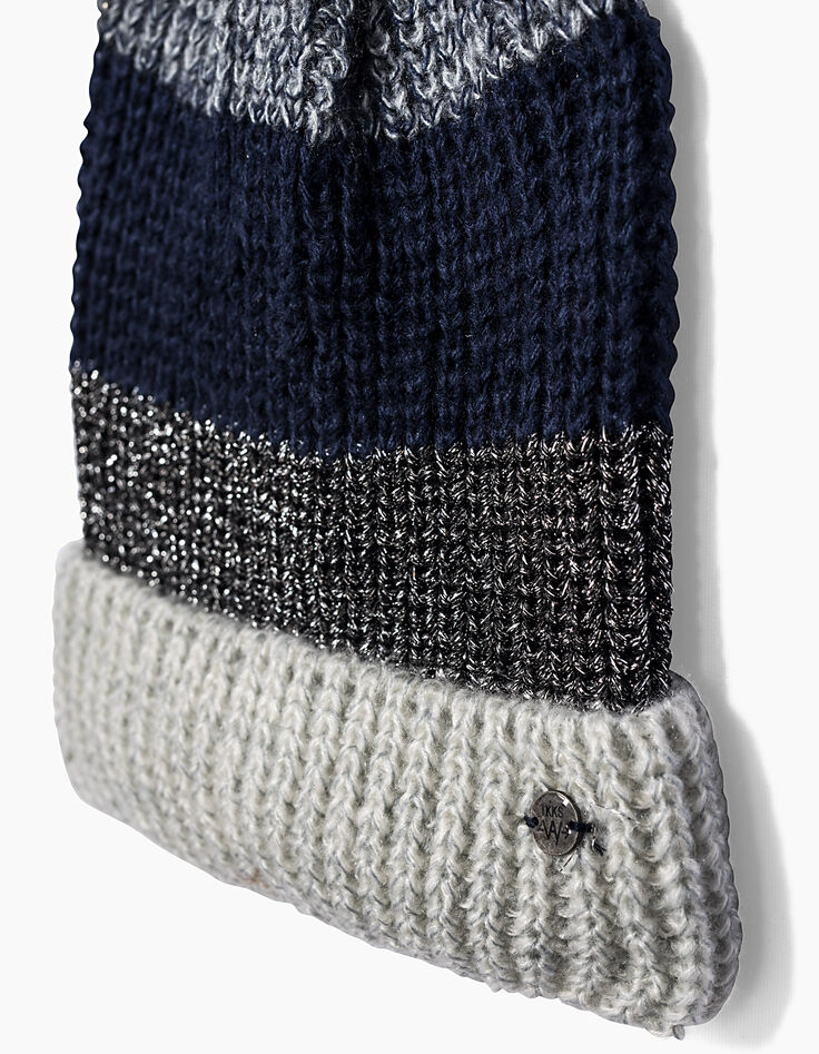 Gorro azul niña-3