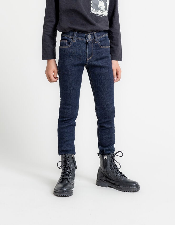 Boys' SKINNY rugged jeans-2