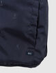 Ärmellose Jungen-Wendesteppweste Marineblau/Rot-4