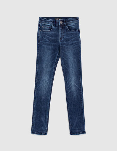 Boys’ vintage blue skinny jeans - IKKS