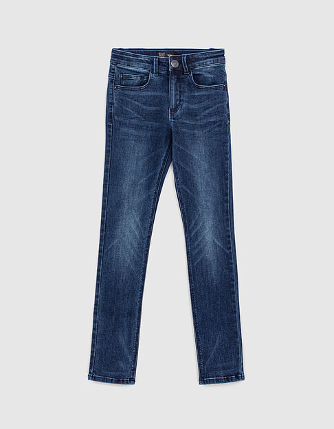 Blue Vintage Skinny-Jungenjeans - IKKS