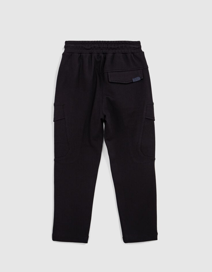Lockerer schwarzer Kampfgeist-Jogginganzug für Jungen-3