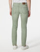 Jean slim kaki Salvation Homme-3