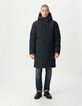 Plumas largo azul marino acolchado WATERPROOF hombre-1