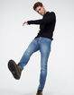 Jean SKINNY bleu indigo Homme-1