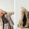 Girls’ light khaki Terra Denim safari jacket, P&L back - IKKS image number 1