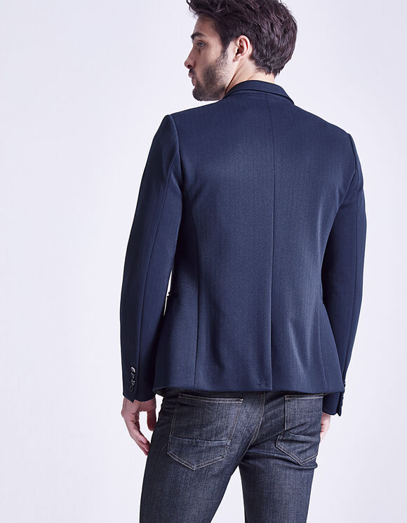 Men's knit jacket