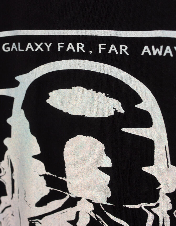T-shirt noir visuel Stormtrooper IKKS - STAR WARS™ garçon-3