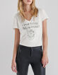 Camiseta blanca algod&oacute;n org&aacute;nico calavera-1