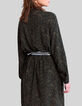 Robe kaki LENZING™ ECOVERO™ cachemire floral Femme-3