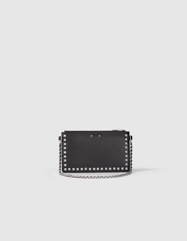 Women’s rock lamb leather 111 clutch-1