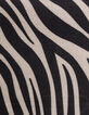Women's 1440 ecru zebra canvas belt bag-6