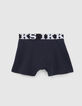 Boys' navy and grey boxers-3