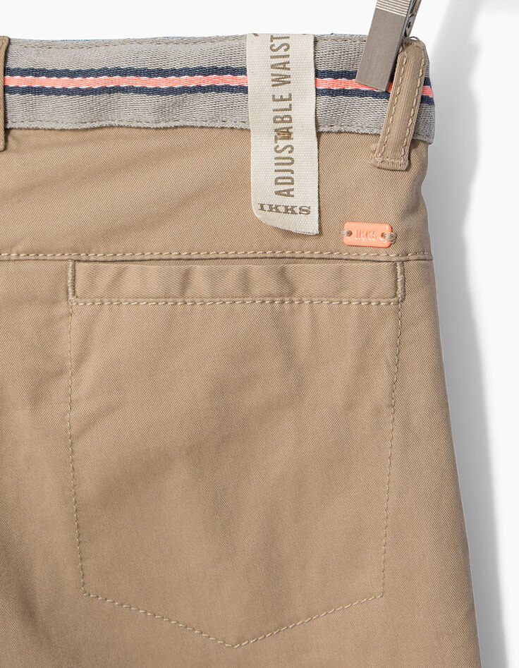 Bermudas camel niño -6 Bermudas camel niño -6