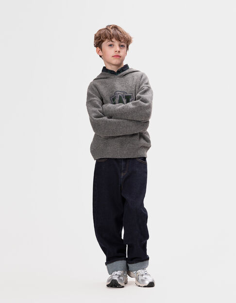 Ungebleichte Baggy-Jungenjeans - IKKS