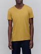 Men’s lichen organic cotton Essential V-neck T-shirt-1 Men’s lichen organic cotton Essential V-neck T-shirt-1