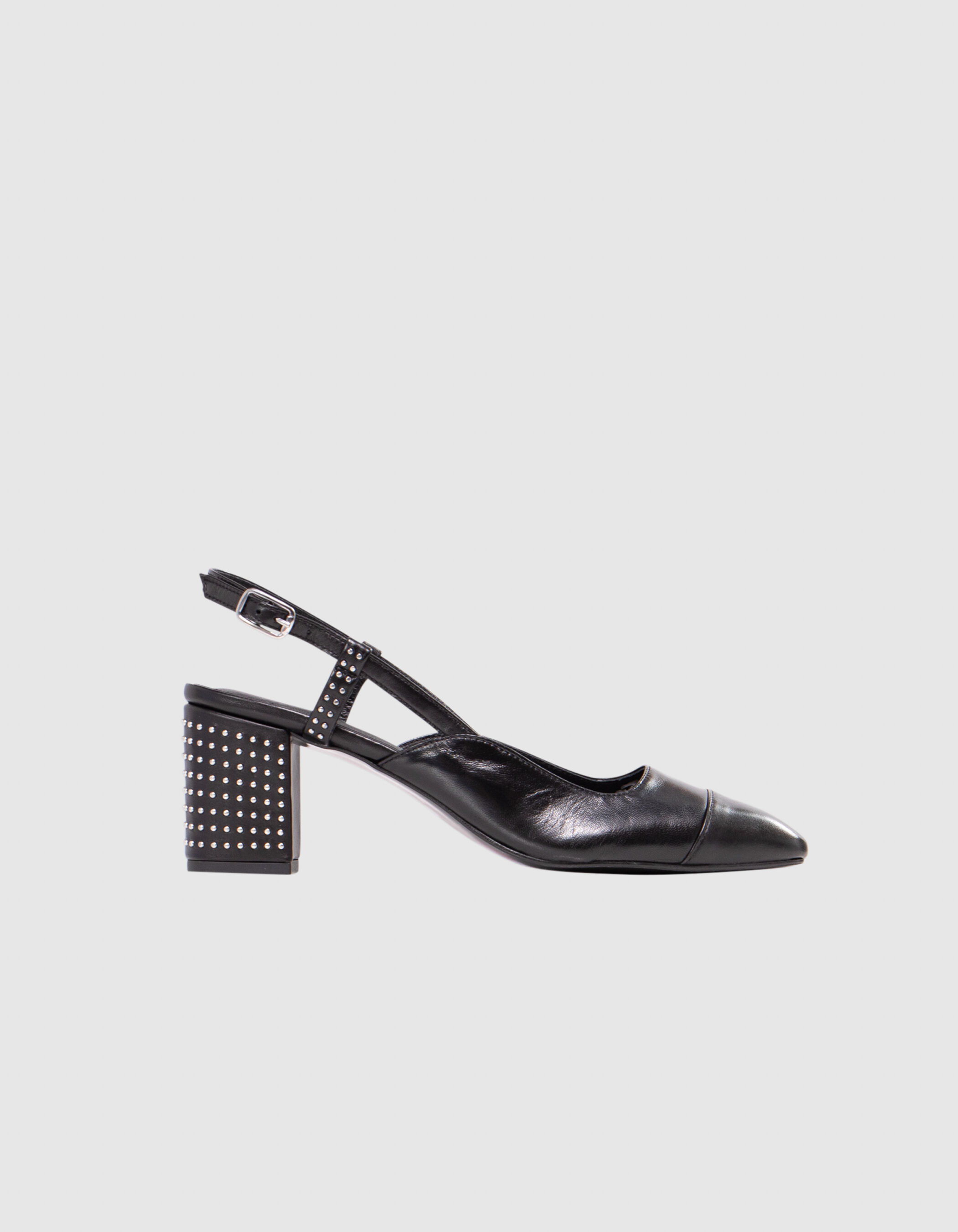 Studded slingbacks hotsell