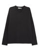 Men's black V-neck sweater-6