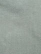 Girls' khaki 7/8 flared jeans with fringed cuffs-7