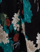 Women’s floral print wool-blend fringed scarf-3