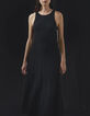 Pure Edition – Robe longue noire Femme-2