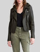Chaqueta cuero wakame estilo motero capucha-2