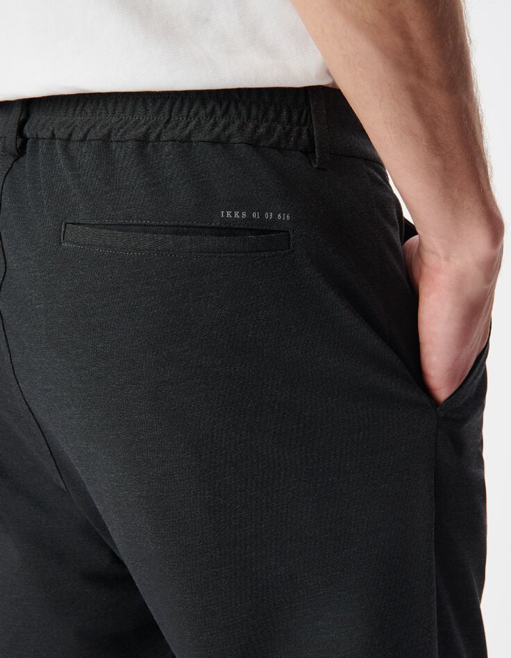Pantalon de costume gris maille ULTRA MOBILITY Homme-5