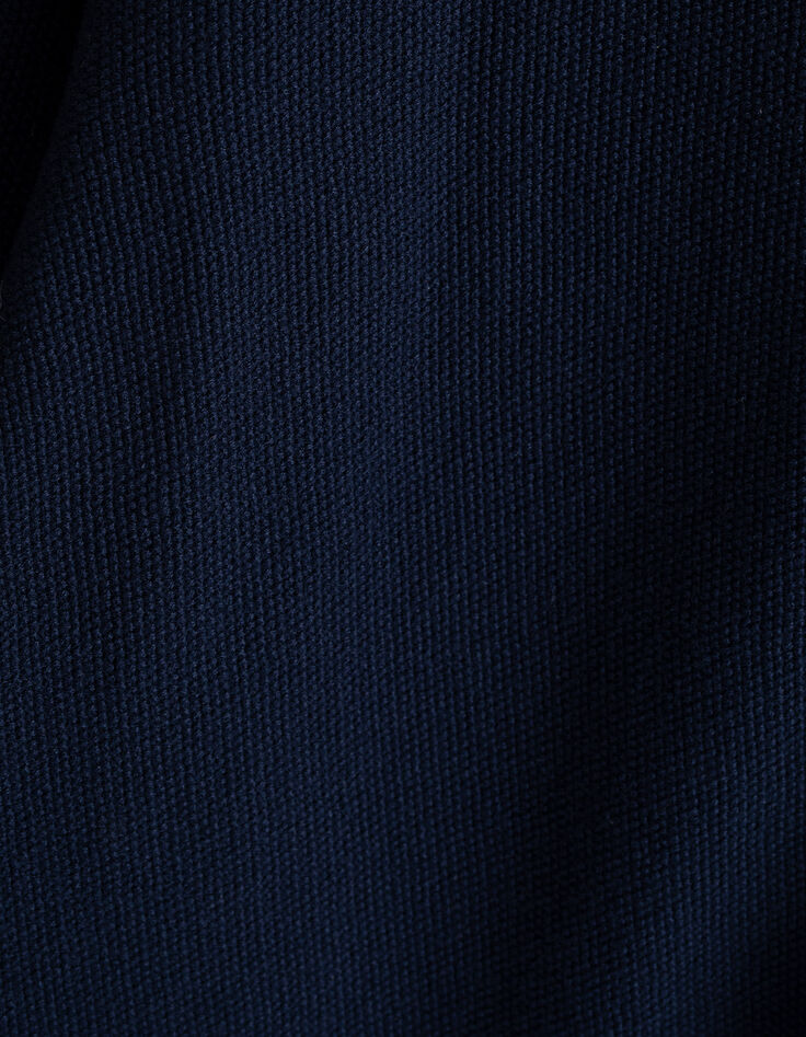 Men’s indigo textured cardigan-3 Men’s indigo textured cardigan-3
