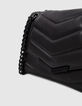 Sac THE 1 Timeless noir cuir matelassé Taille S Femme-5