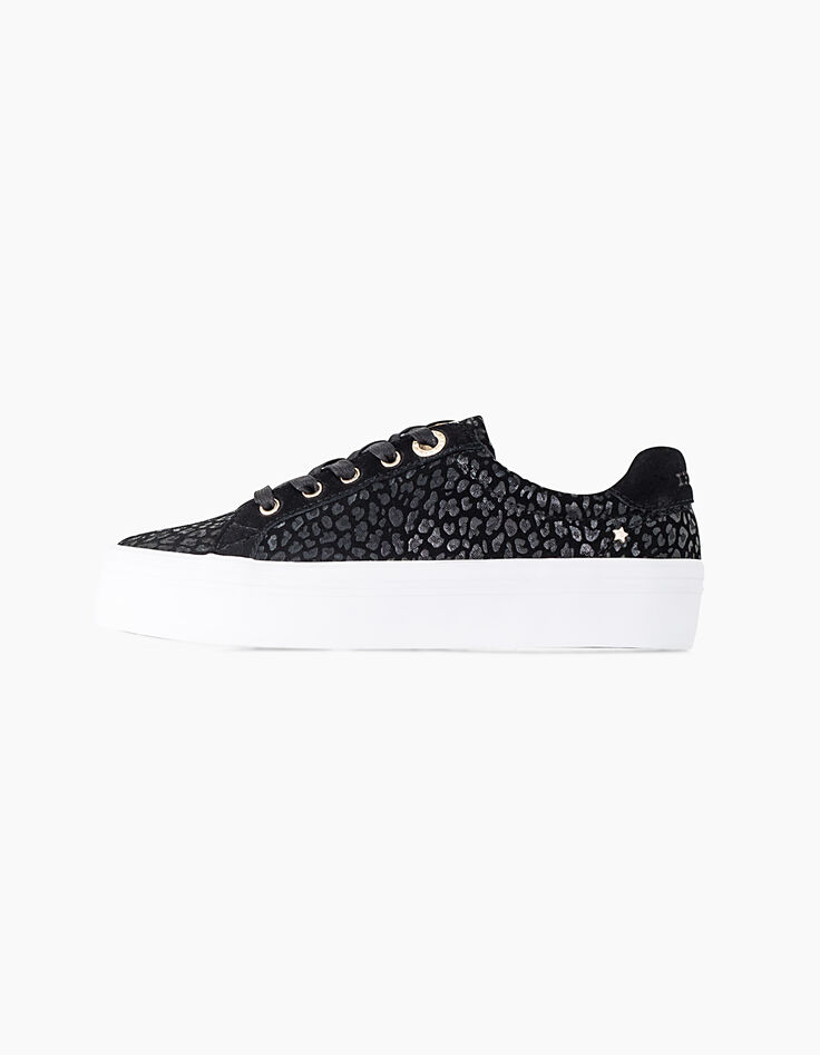 Girls’ leopard print trainers-1
