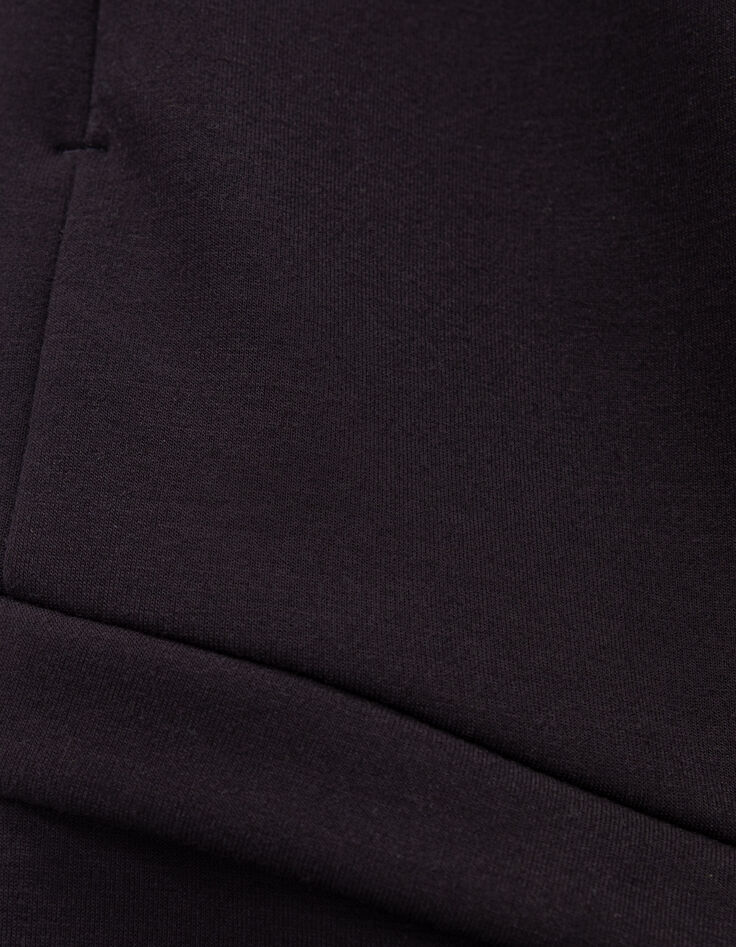 Boys&rsquo; black joggers with knee seaming-8