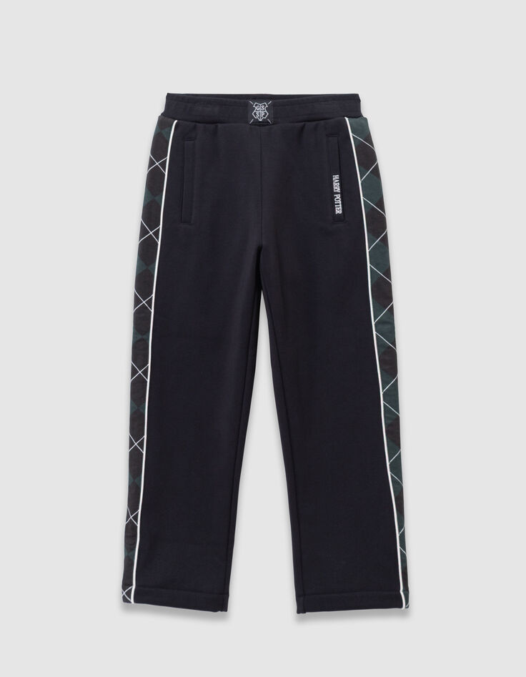 Pantalón verde damero Harry Potter niño-4