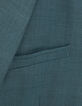 Veste de costume vert bleut&eacute; Homme-10